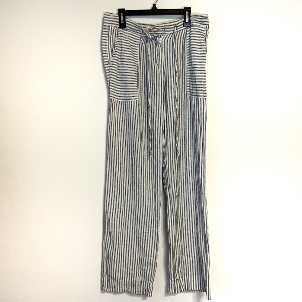 Laundry by Shelli Segal Wide Leg Linen Pants